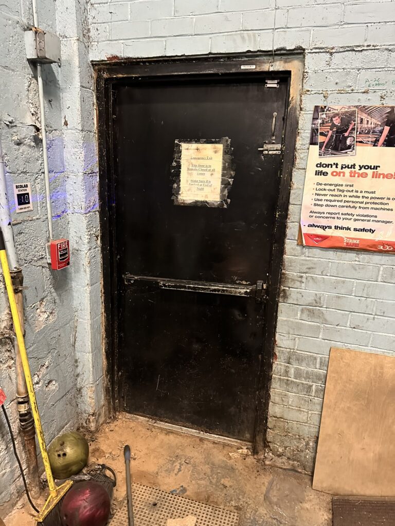 Broken Exit Panic Device
