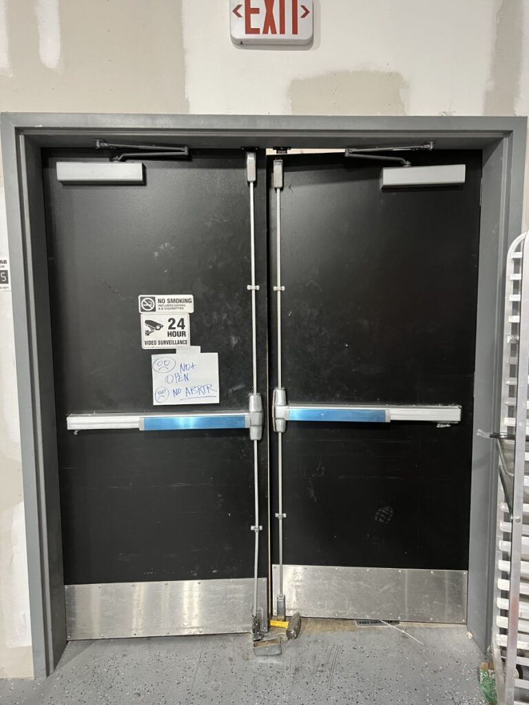 Panic Exit Door Repair