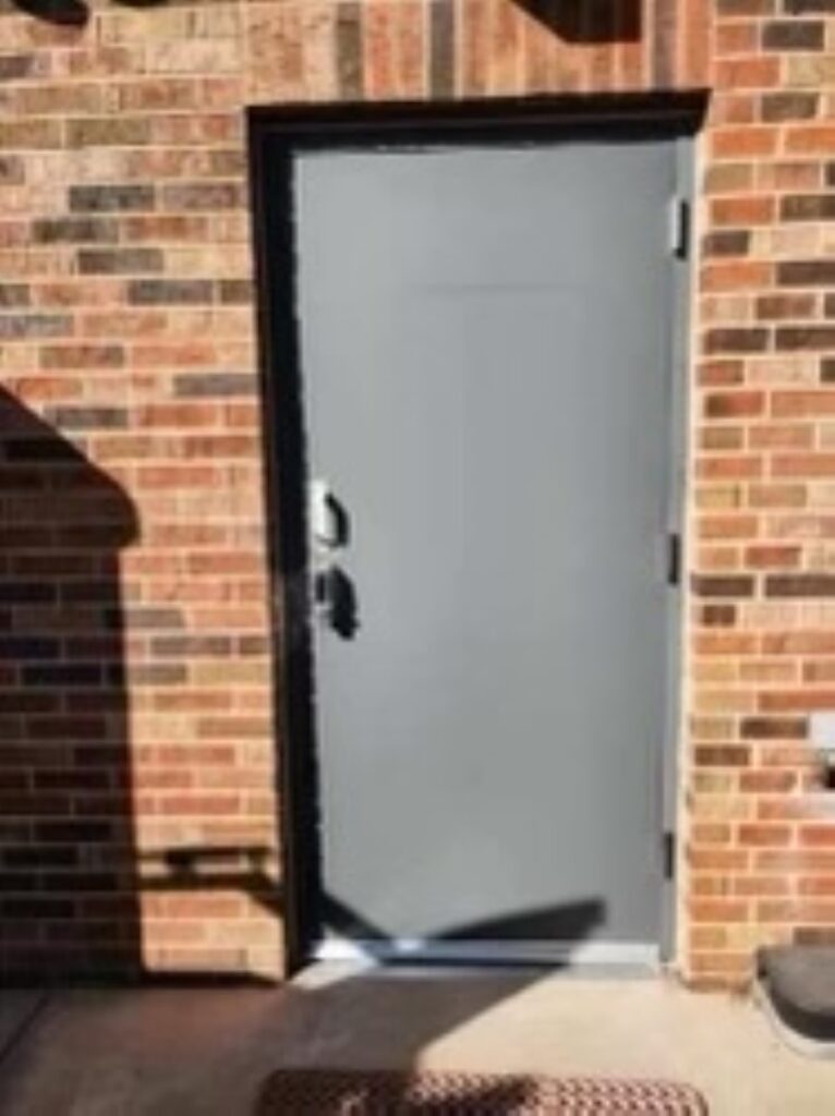 Exit Metal Door Replacement