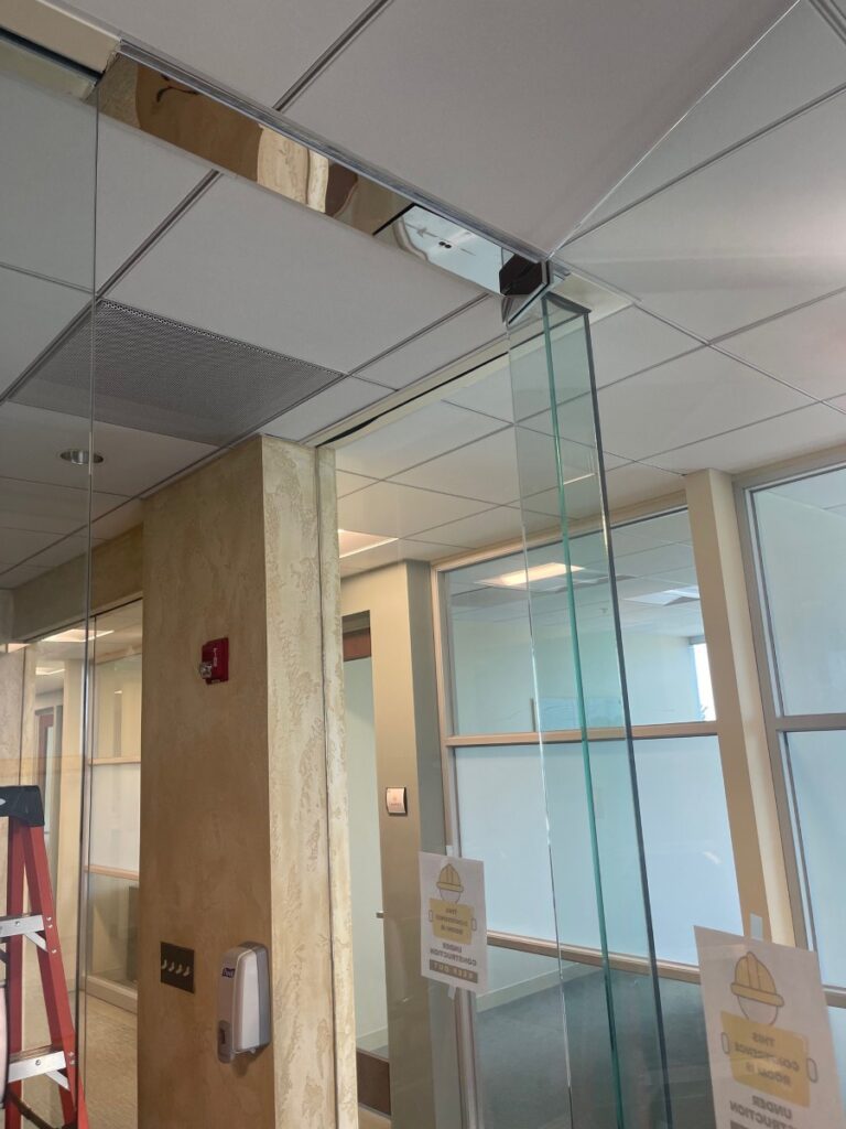 Frameless Door Repair