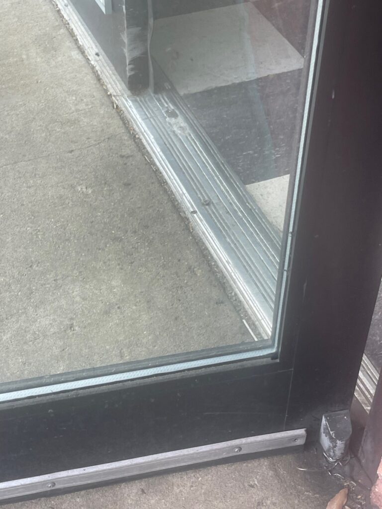 Broken Entry Door